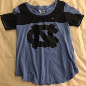 unc tshirt nike